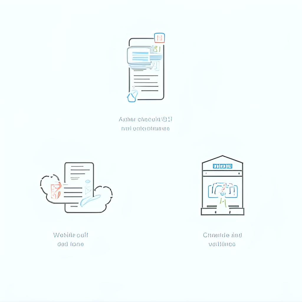 Infographic visualizing different methods of checking GSLF debt balance, such as mobile app, website, and ATM, with clear icons for each method.