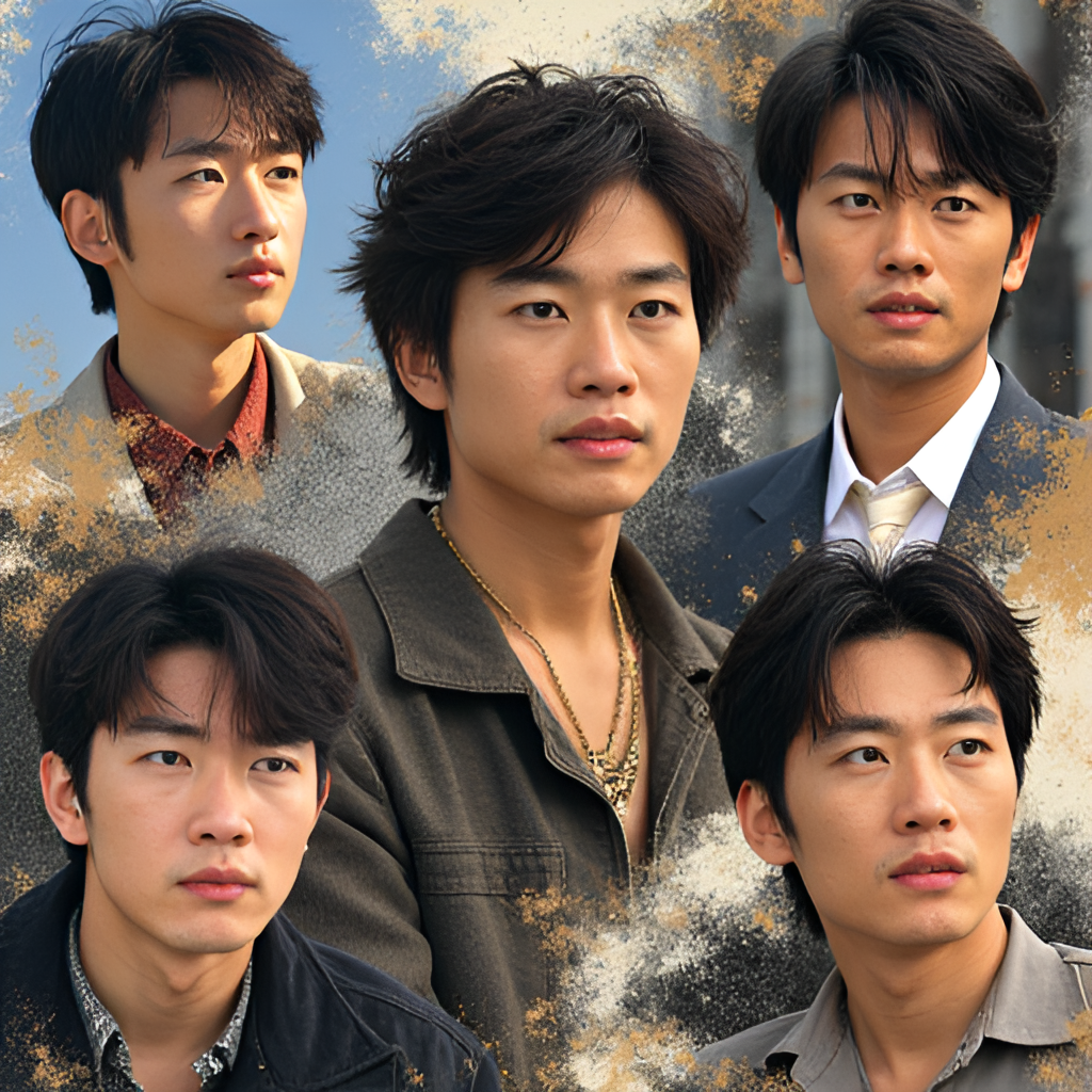 A collage or montage image featuring key movie or drama posters where Choi Jung Woo played significant roles, illustrating the breadth of his career.