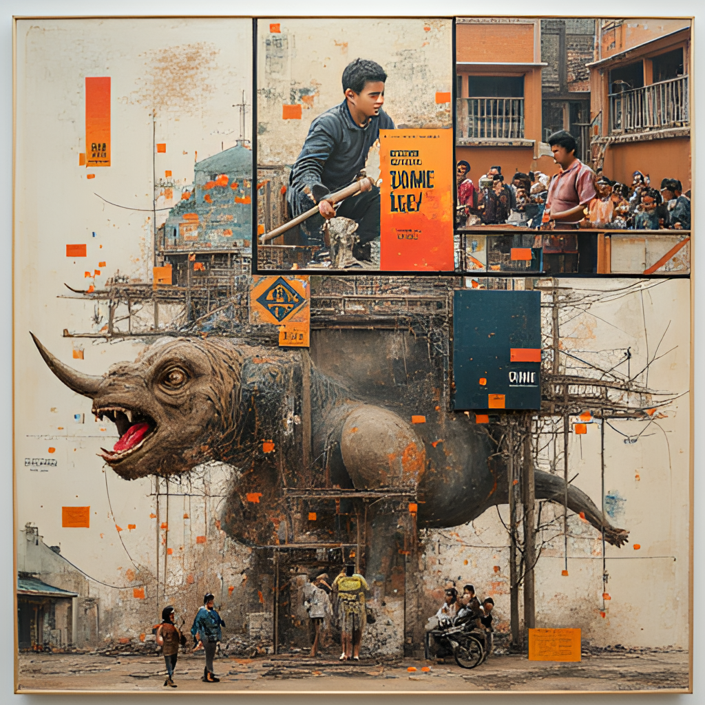 A composite image showcasing posters or scenes from Nattaphol Boonประกอบ's notable works, such as 'Come and See' and '2,215', alongside imagery representing his latest series, 'War of Delivery', highlighting his diverse range.